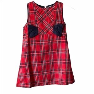 BEENAY-NWOT-adorable red and plaid dress, this dress is very lightweight, size 2